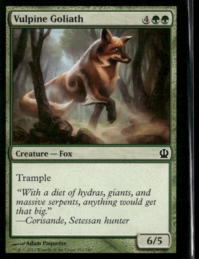 Theros #183 Vulpine Goliath