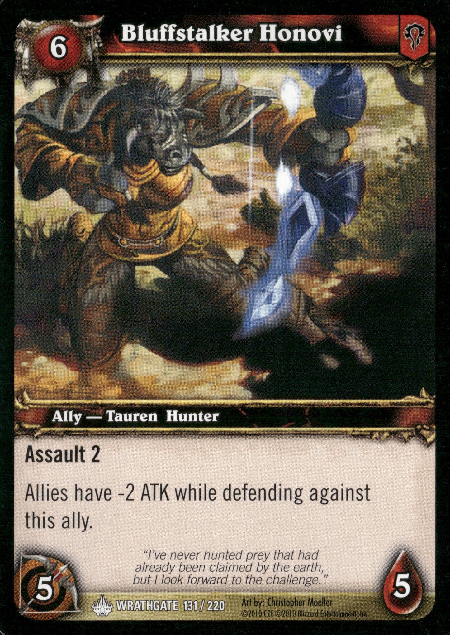 Wrathgate #131 Bluffstalker Honovi