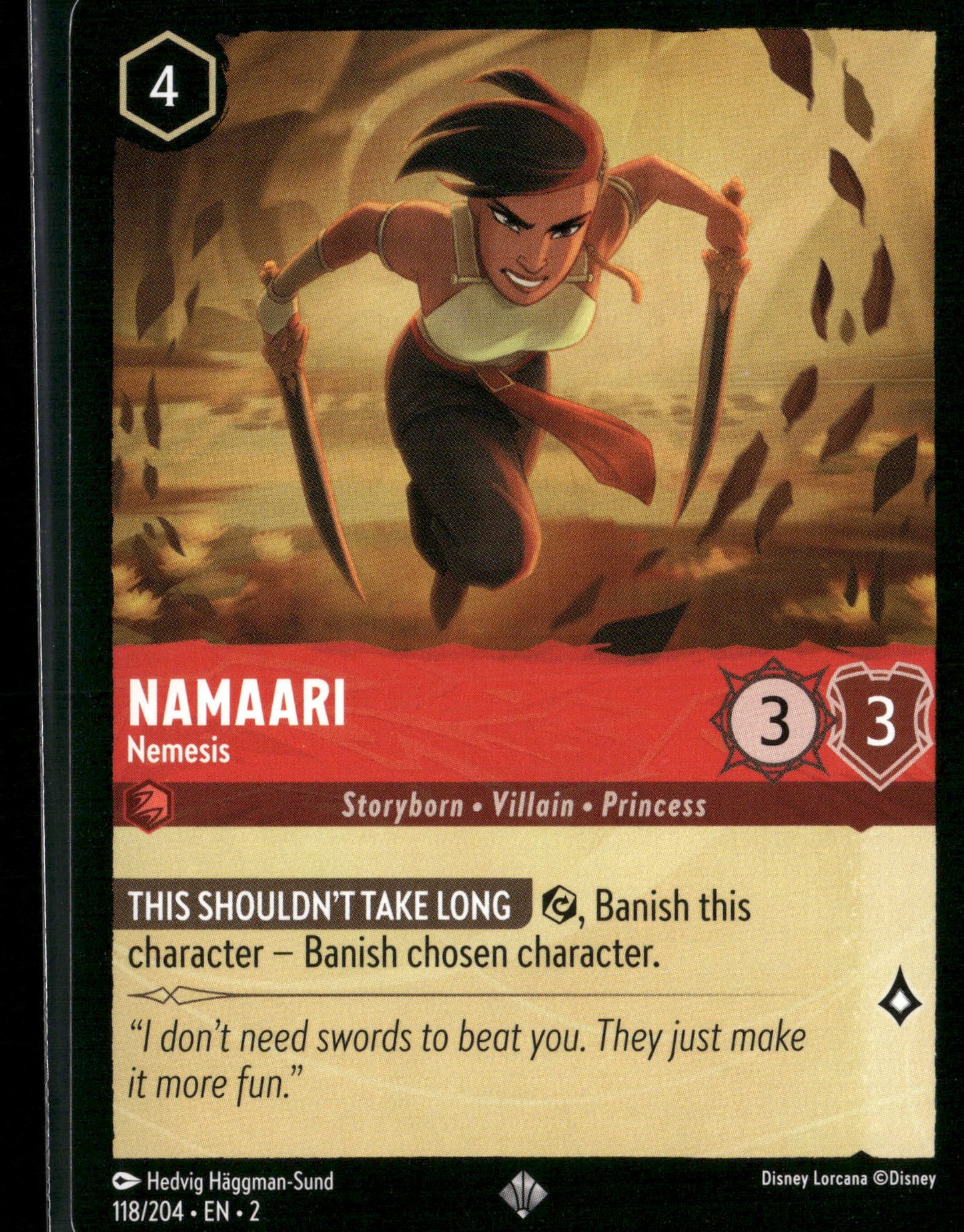 Rise of the Floodborn #118/204 Namaari