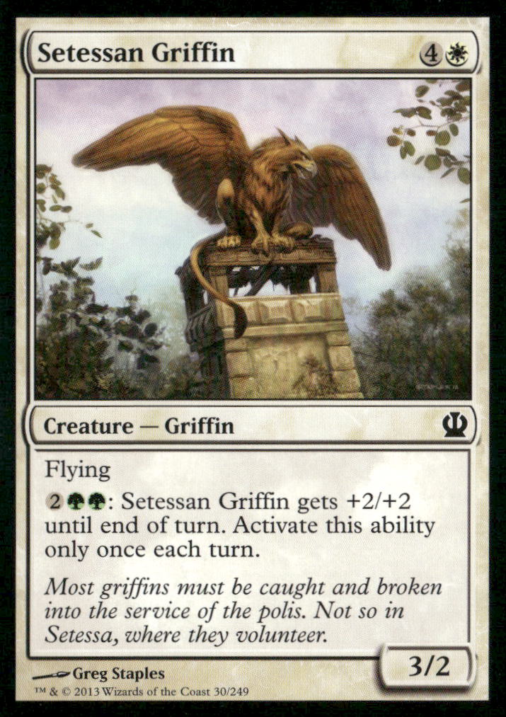 Theros #30 Setessan Griffin