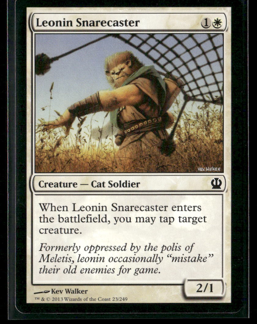 Theros #23 Leonin Snarecaster