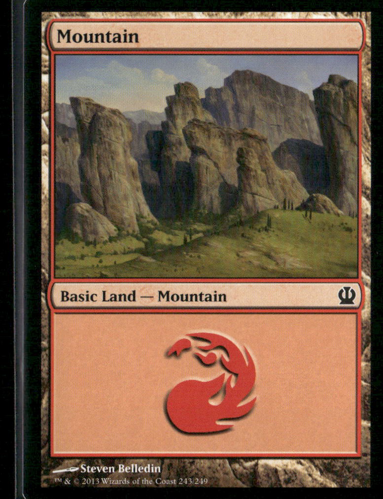 Theros #243 Mountain (243)
