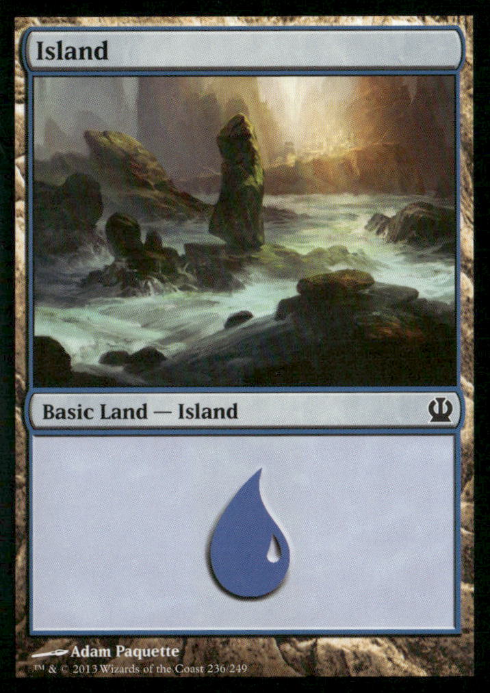 Theros #236 Island (236)