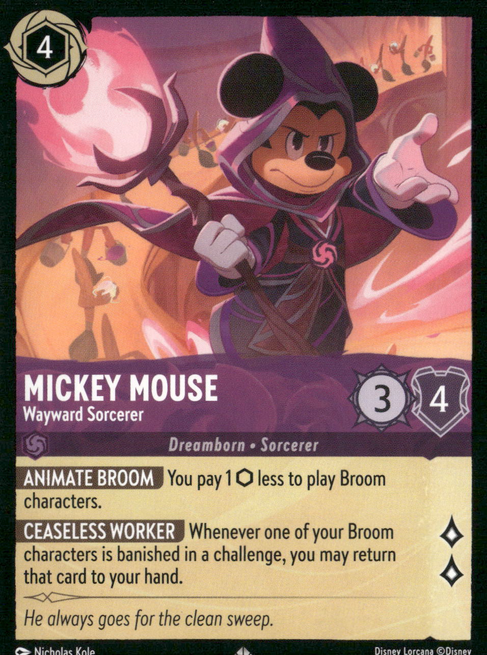 The First Chapter #51/204 Mickey Mouse