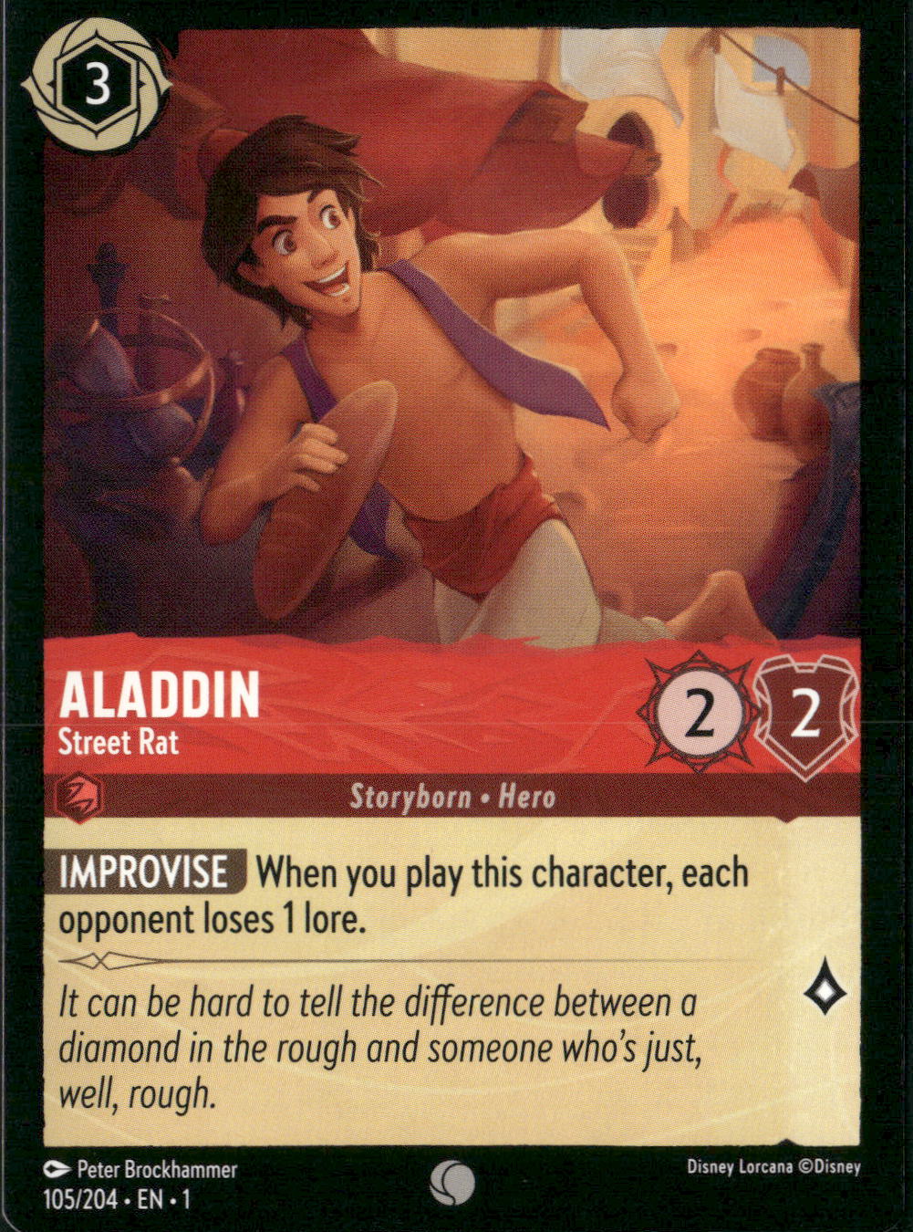 The First Chapter #105/204 Aladdin