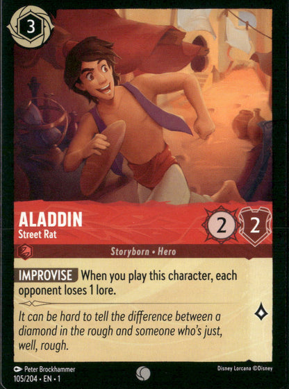 The First Chapter #105/204 Aladdin
