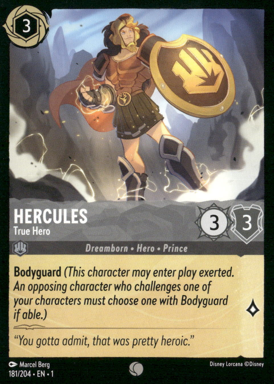 The First Chapter #181/204 Hercules