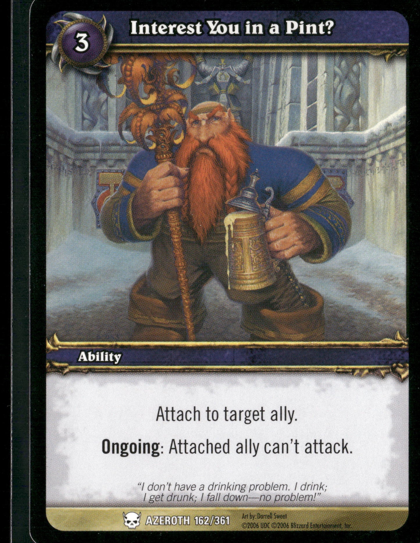 Heroes of Azeroth #162 Interest You in a Pint?