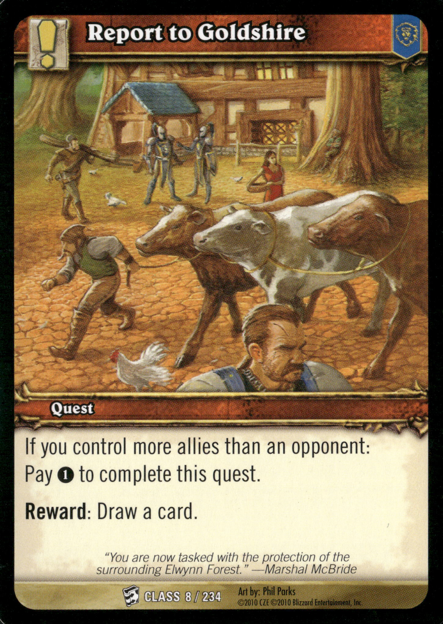 Class Starter Decks #8 Report to Goldshire