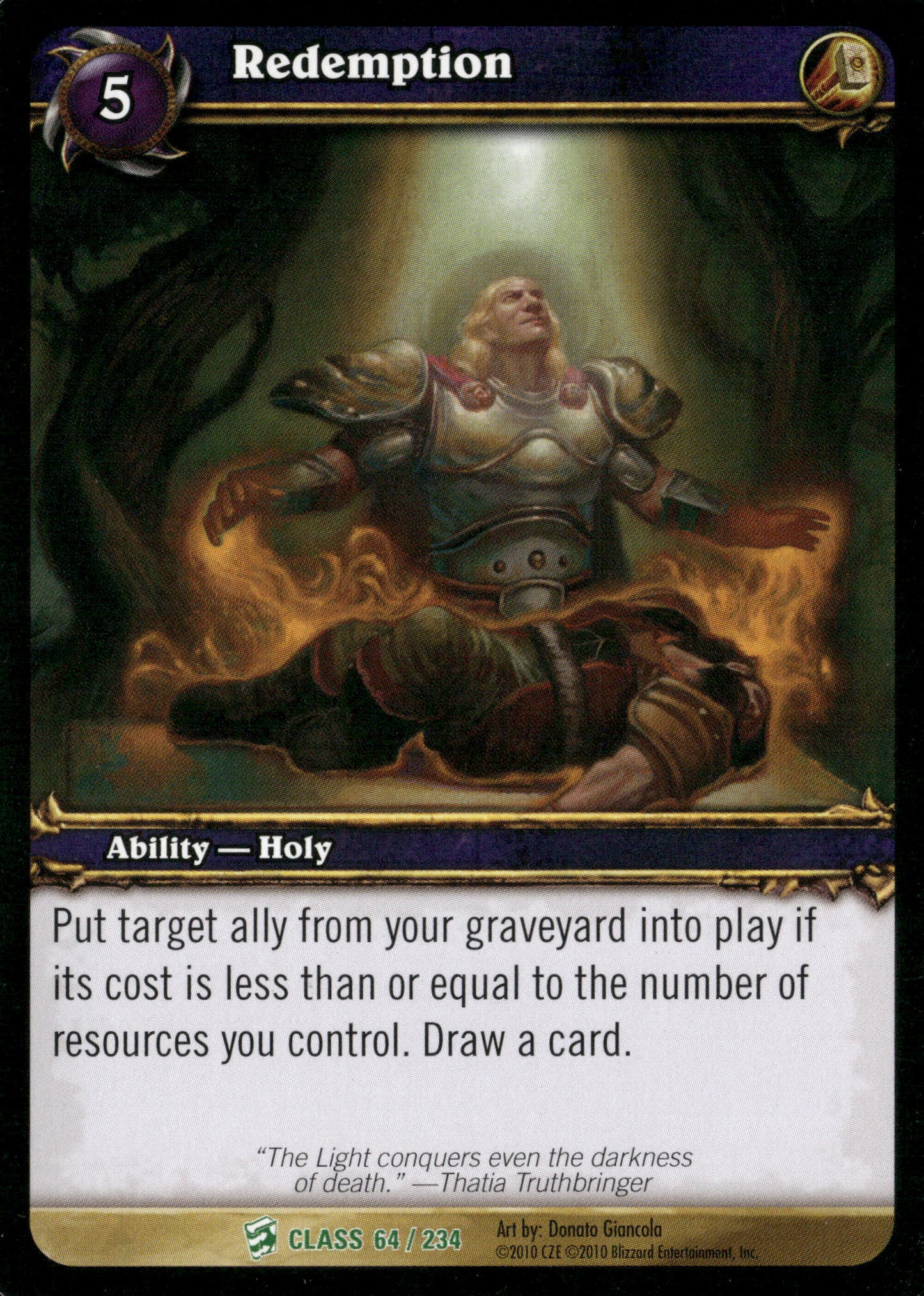 Class Starter Decks #64 Redemption