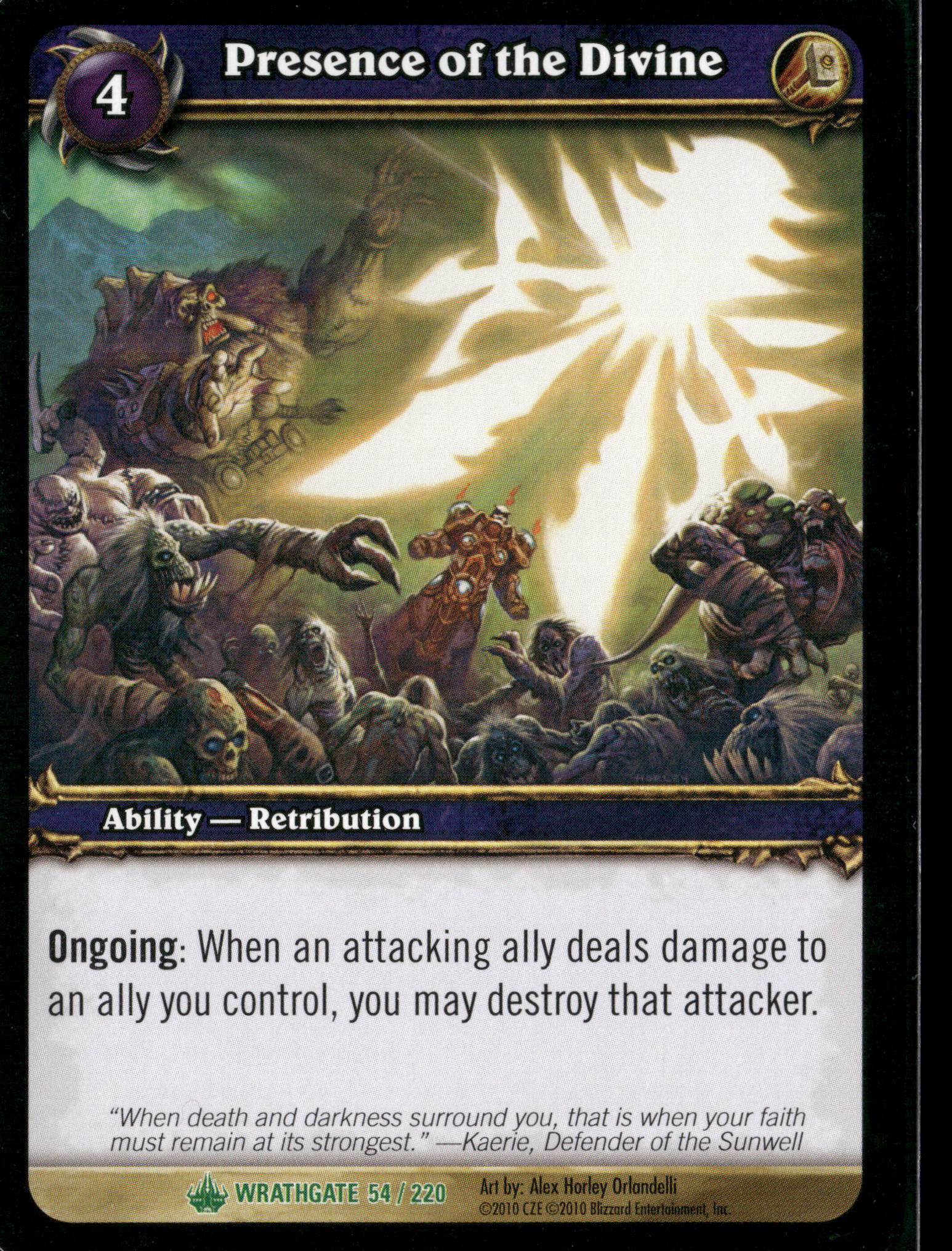 Wrathgate #54 Presence of the Divine