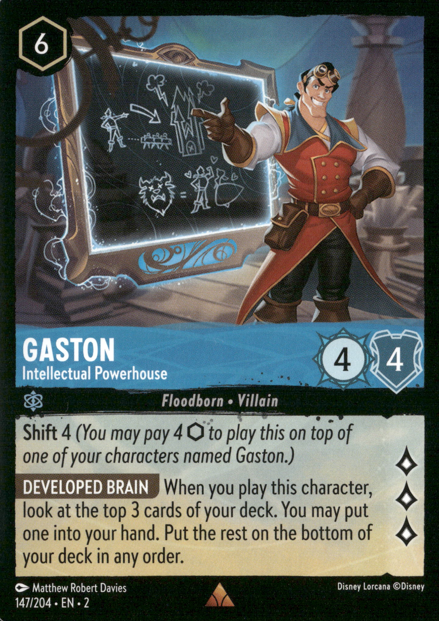Rise of the Floodborn #147/204 Gaston