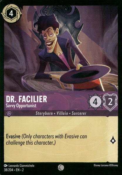 Rise of the Floodborn #38/204 Dr. Facilier
