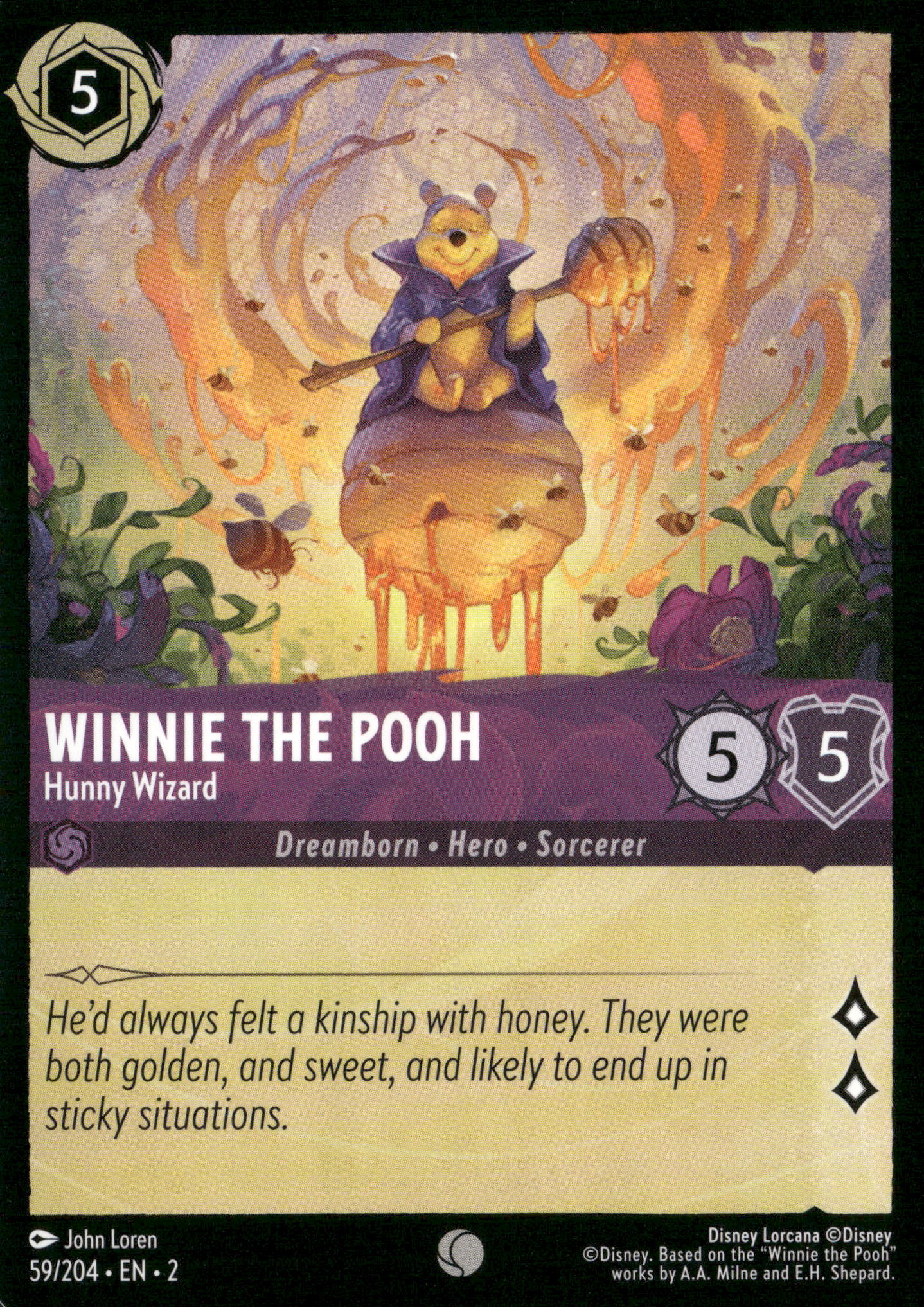 Rise of the Floodborn #59/204 Winnie the Pooh