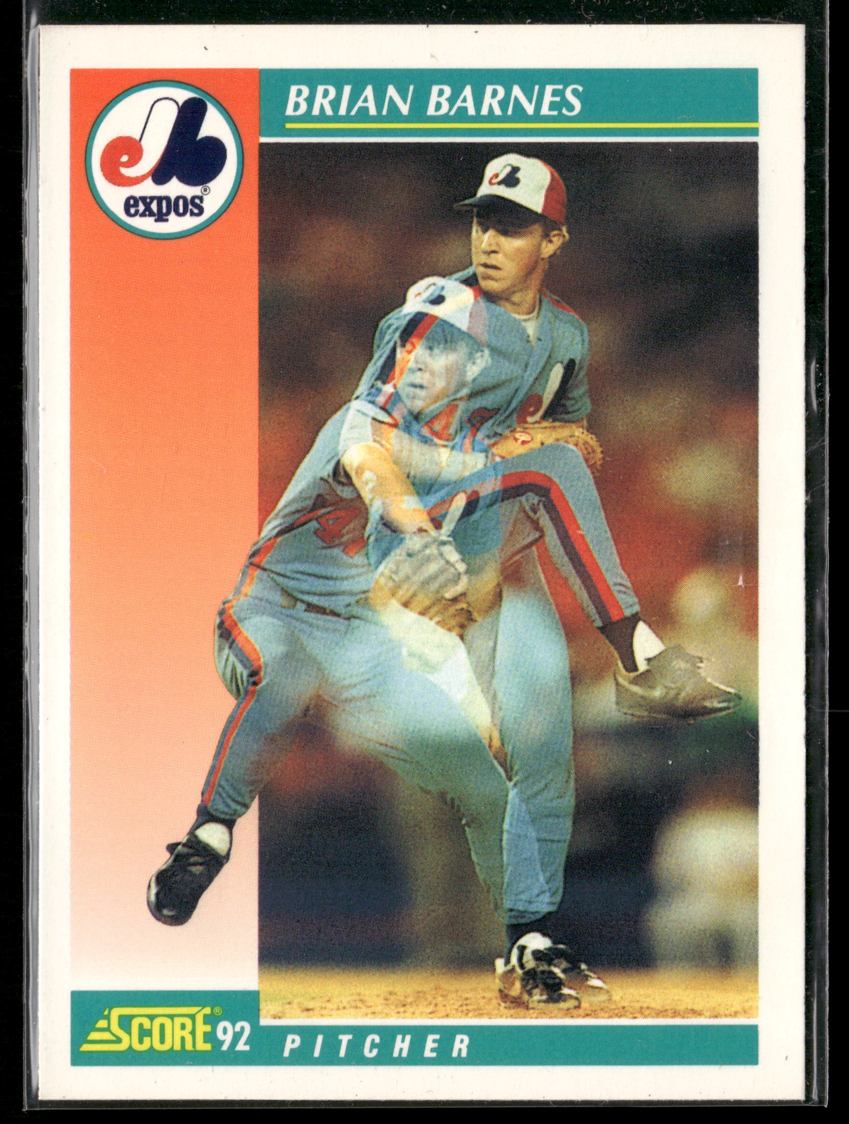 1992 Score #715 Brian Barnes