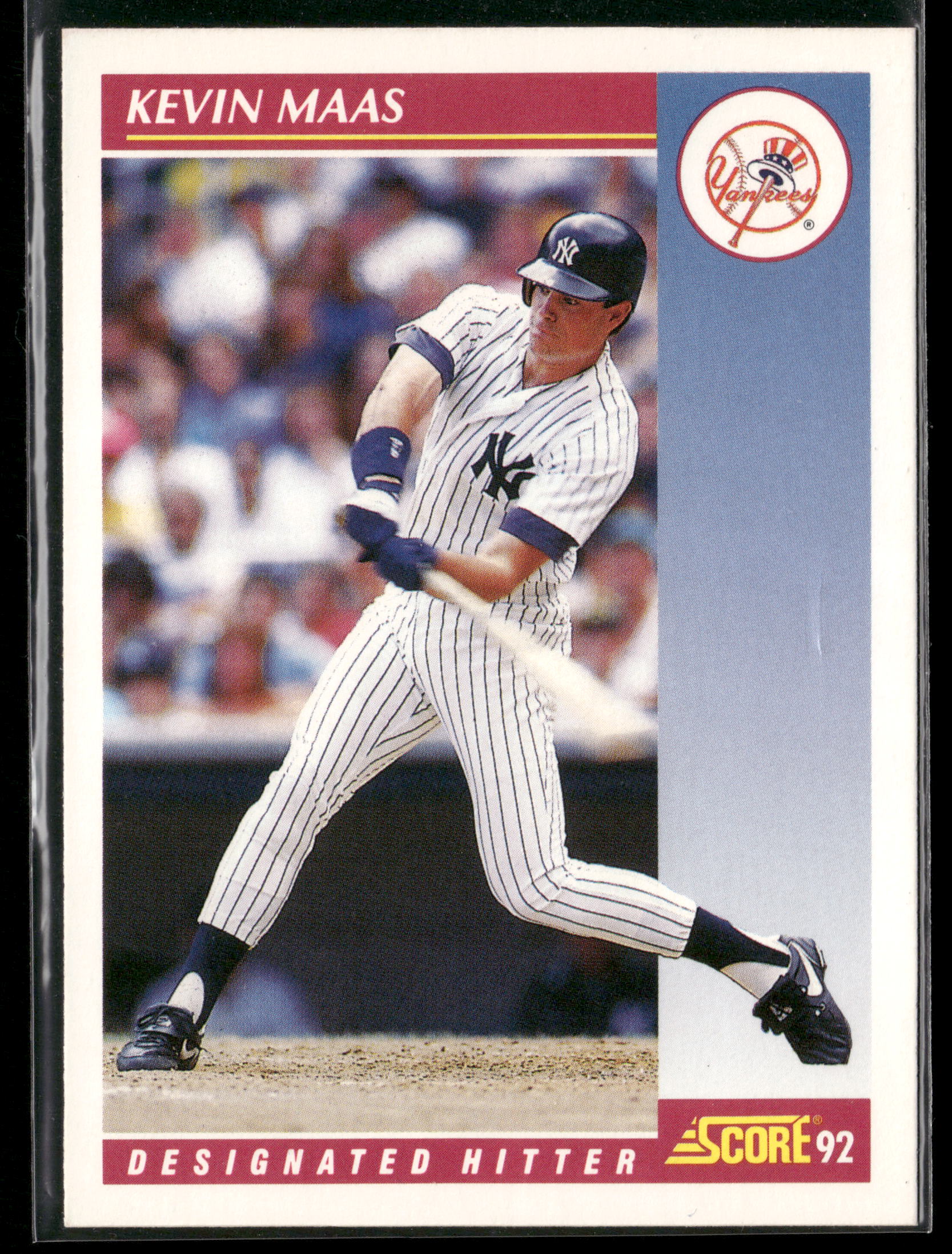 1992 Score #613 Kevin Maas