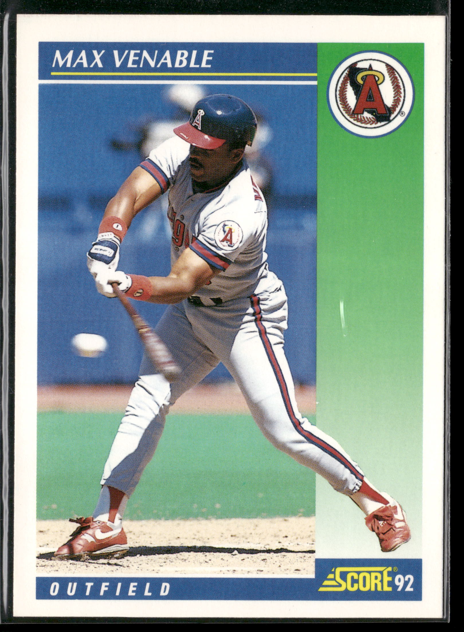 1992 Score #477 Max Venable