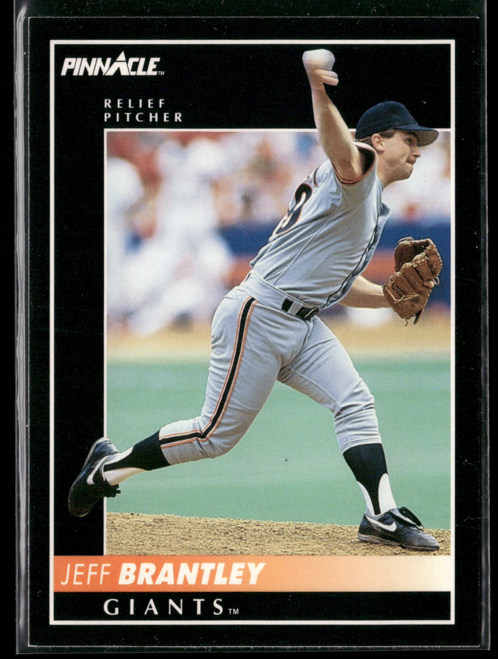 1992 Pinnacle #470 Jeff Brantley