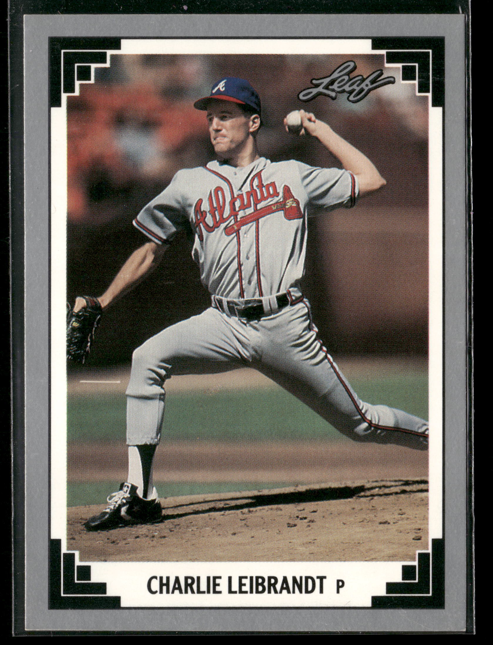 1991 Leaf #209 Charlie Leibrandt