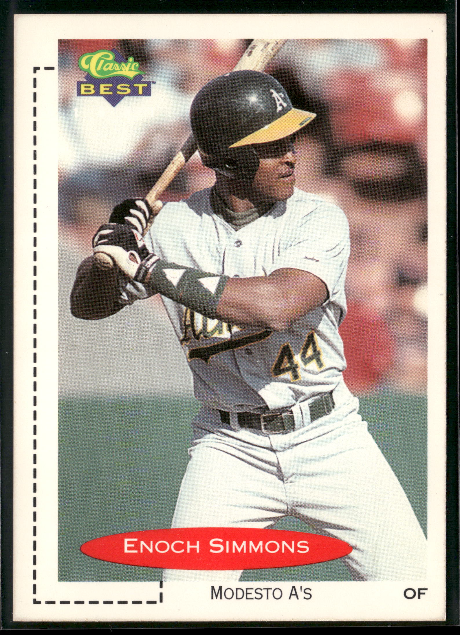 1991 Classic Best #256 Enoch Simmons