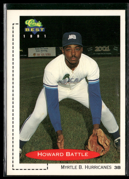 1991 Classic Best #29 Howard Battle