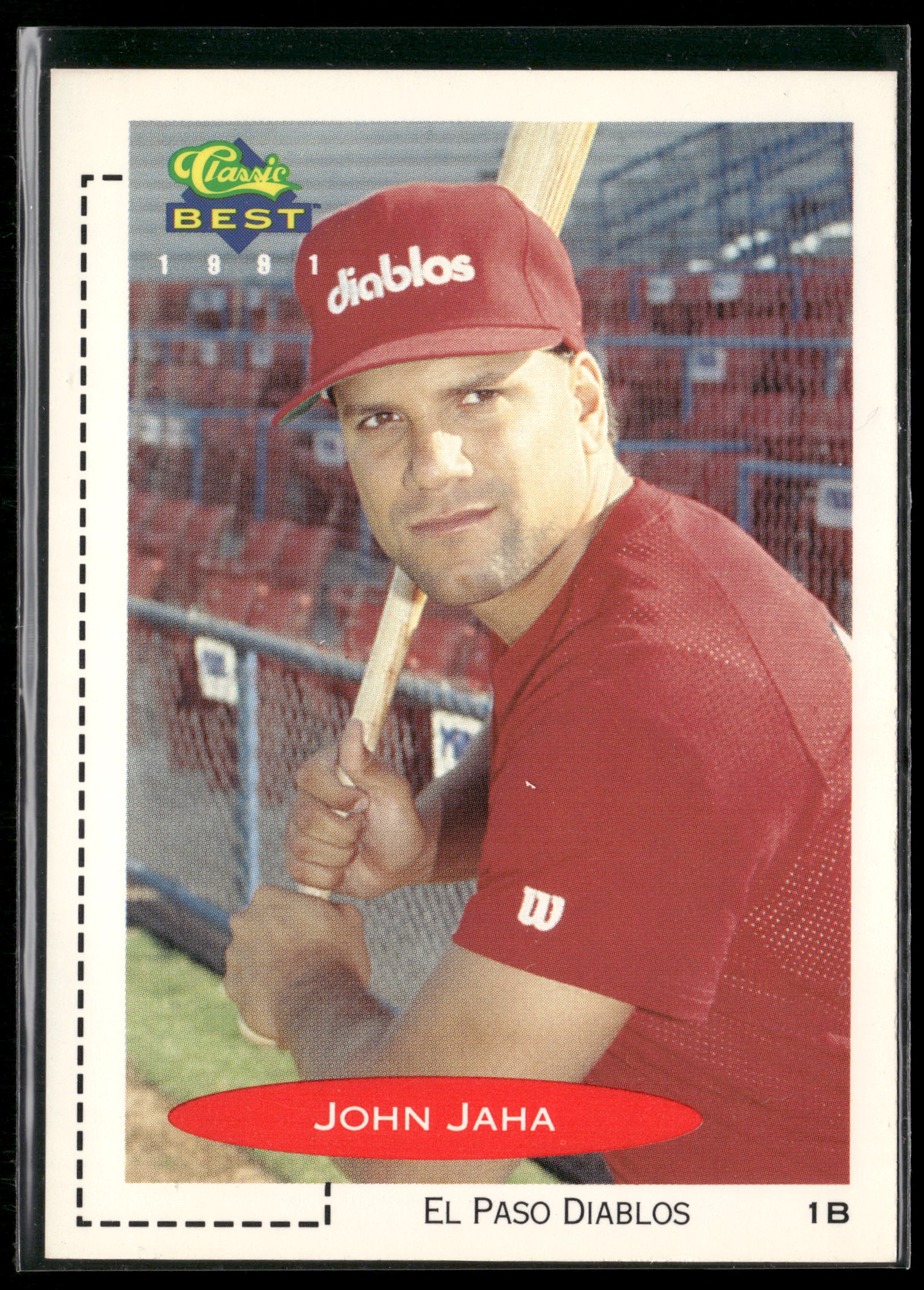 1991 Classic Best #291 John Jaha