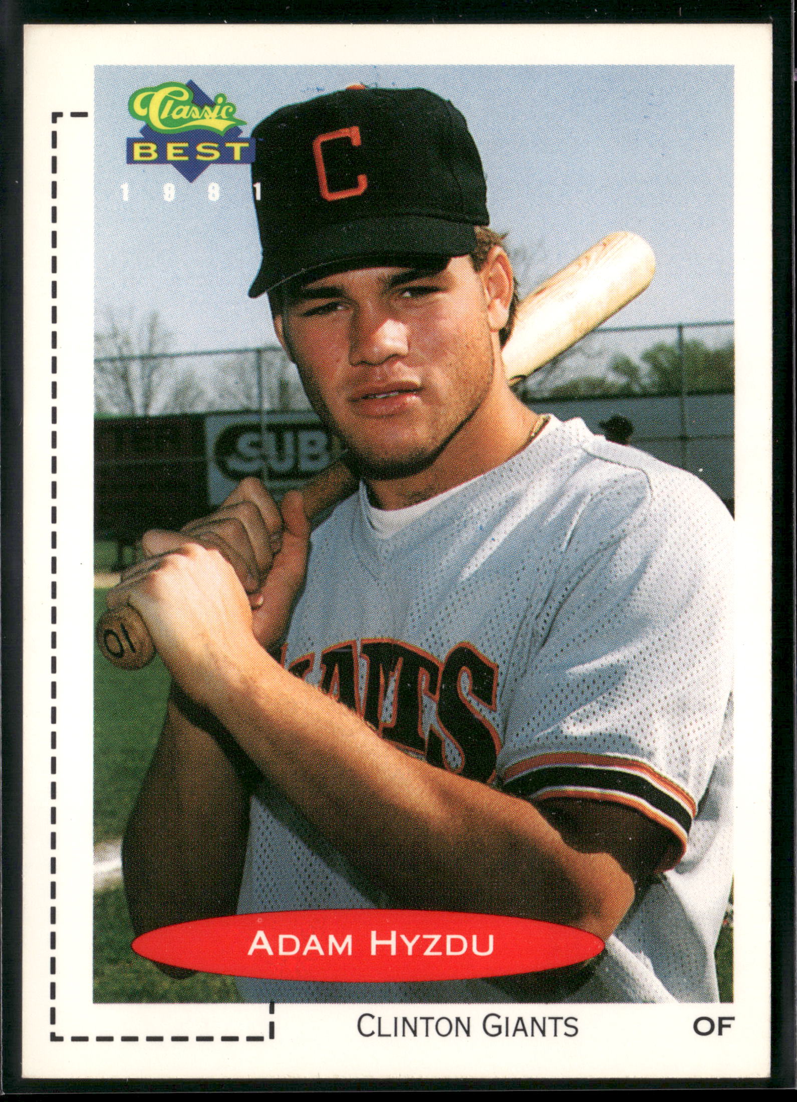 1991 Classic Best #321 Adam Hyzdu