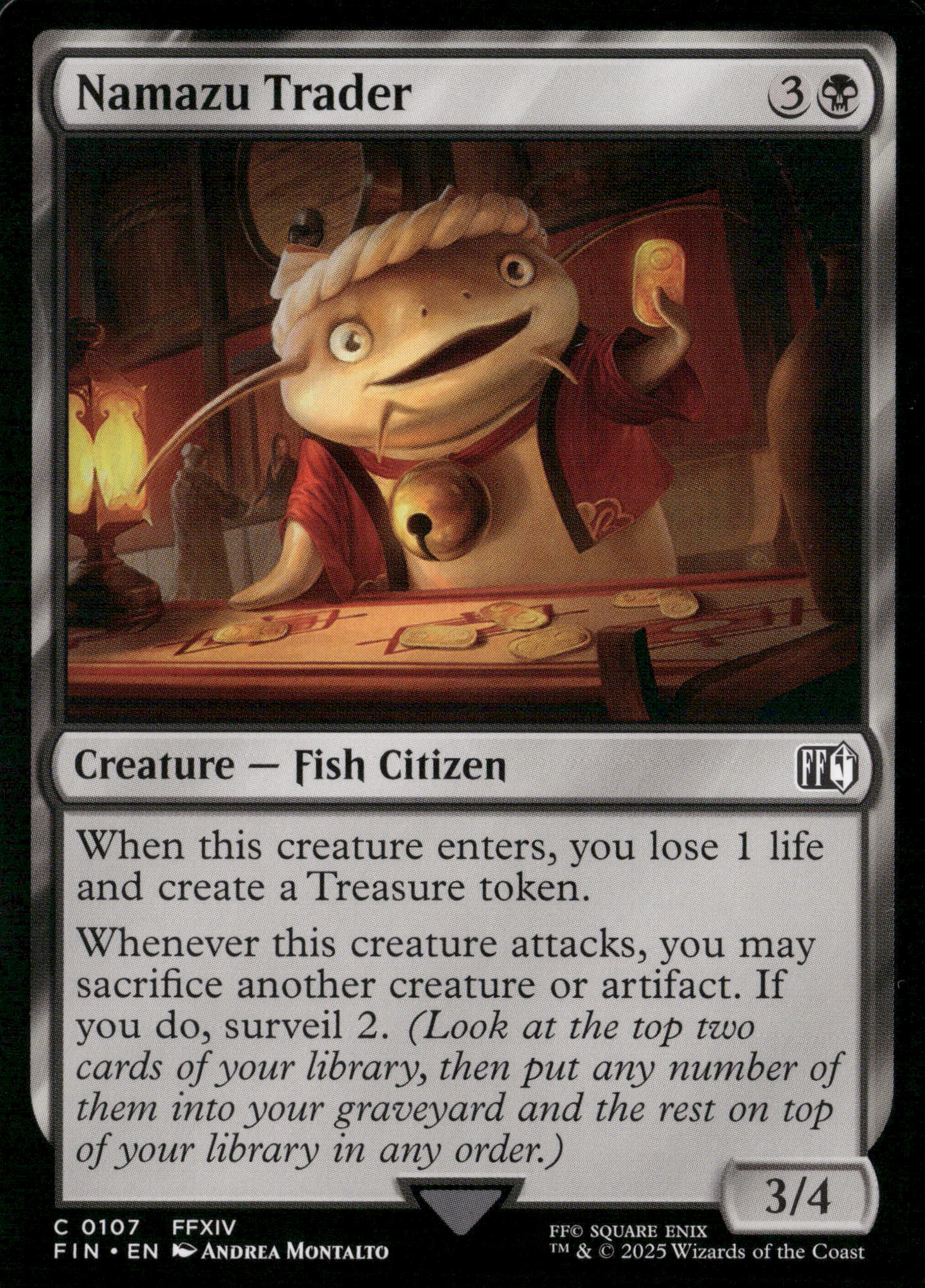FINAL FANTASY #107 Namazu Trader