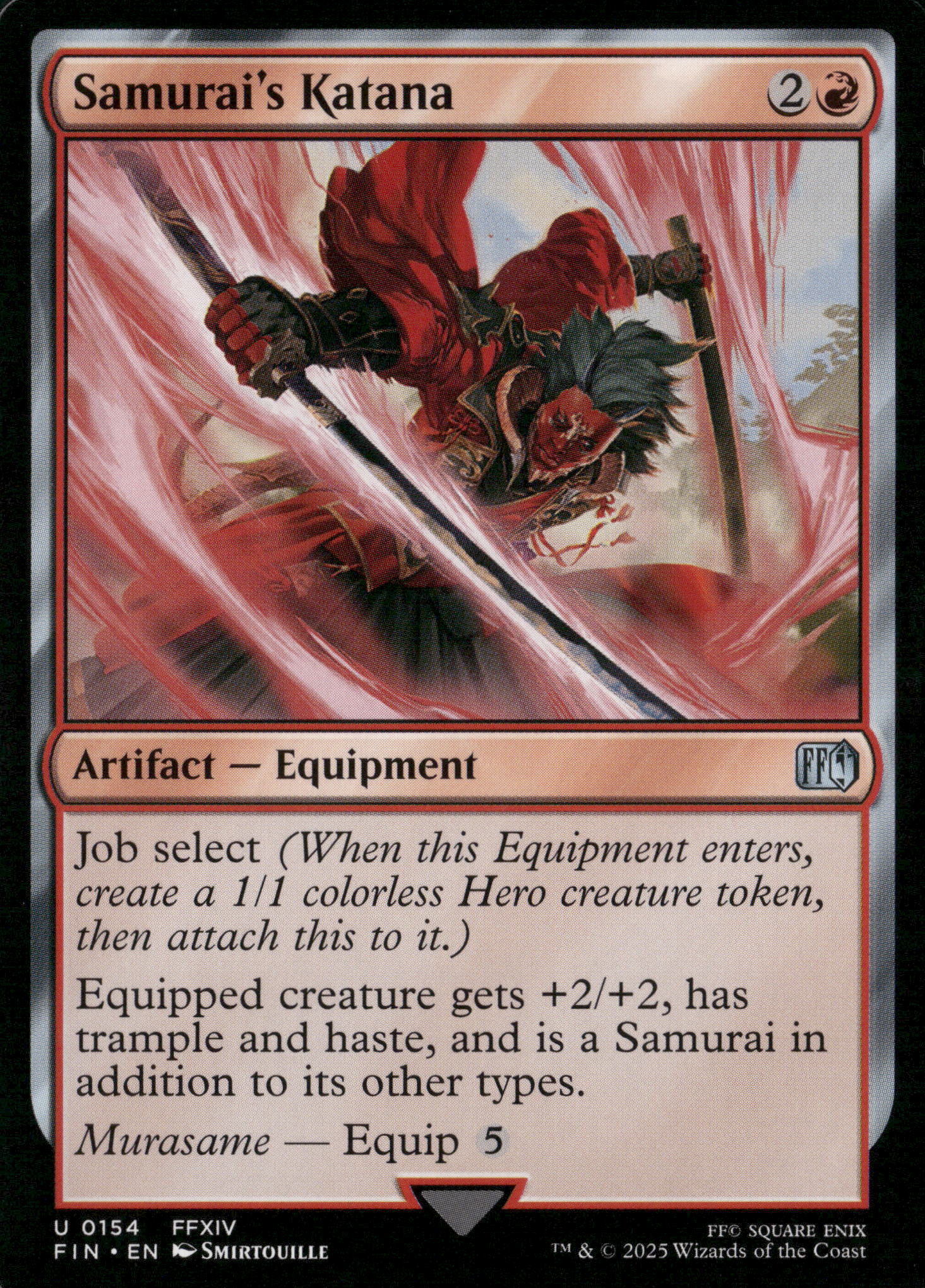 FINAL FANTASY #154 Samurai's Katana
