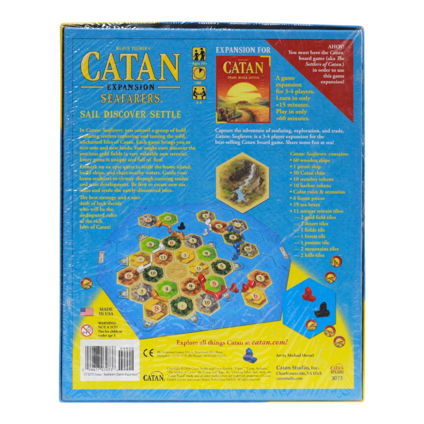CATAN Seafarers Expansion NEW